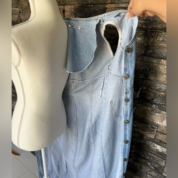SOLD ‼️‼️Rampage Light Blue Denim Dress - Picture 8 of 15